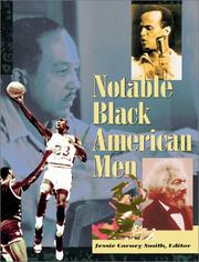 Cover of: Notable Black American men by Jessie Carney Smith, editor.
