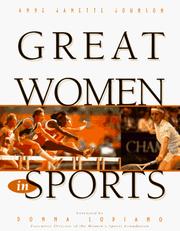 Cover of: Great women in sports by Anne Janette Johnson