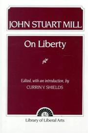 Cover of: On Liberty (Library of Liberal Arts) by John Stuart Mill