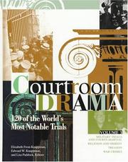Cover of: Courtroom Drama  by 