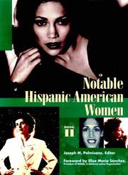 Cover of: Notable Hispanic American Women by Joseph M. Palmisano