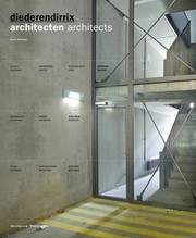 Cover of: Diederendirrix: architecten = architects