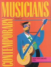 Cover of: Contemporary Musicians by 