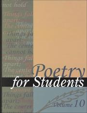 Cover of: Poetry for Students