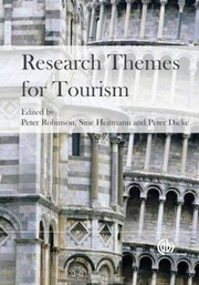 Cover of: Research Themes for Tourism