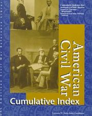 Cover of: American Civil War reference library cumulative index by Lawrence W. Baker, index coordinator.