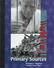Cover of: World War II: primary sources
