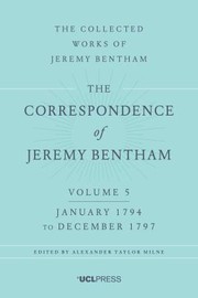 Cover of: Correondence Jeremy Bentham