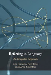 Cover of: Referring in Language by Lise Fontaine, Katy Jones, David Schönthal