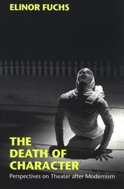 Cover of: The death of character by Elinor Fuchs