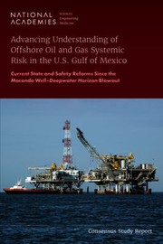 Cover of: Advancing Understanding of Offshore Oil and Gas Systemic Risk in the U. S. Gulf of Mexico: Current State and Safety Reforms since the Macondo Well?Deepwater Horizon Blowout