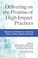 Cover of: Delivering on the Promise of High-Impact Practices