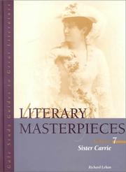 Cover of: Literary Masterpieces: Sister Carrie (Literary Masterpieces)