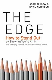 Cover of: Edge: How to Stand Out by Showing You're All in
