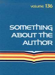 Cover of: Something About the Author v. 136 by Scot Peacock, Scot Peacock