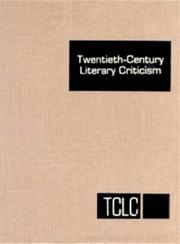 Cover of: TCLC Volume 113 Twentieth Century Literary Criticism