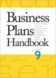 Business Plans Handbook by Jacqueline K. Mueckenheim