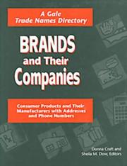 Cover of: Brands and Their Companies (Brands and Their Companies, 23rd ed)