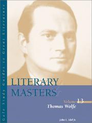 Cover of: Thomas Wolfe
