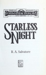 Cover of: Starless Night by R. A. Salvatore