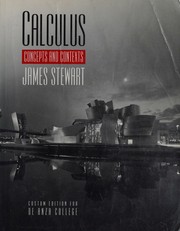 Cover of: Calculus by James Stewart