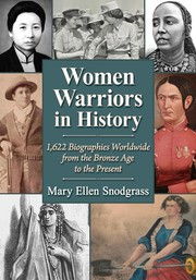 Cover of: Women Warriors in History: 1,622 Biographies Worldwide from the Bronze Age to the Present