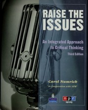 Cover of: Raise the issues by Carol Numrich