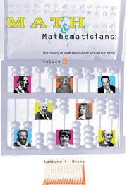 Cover of: Math & Mathematicians Volume 3.: The History of Math Discoveries Around the World