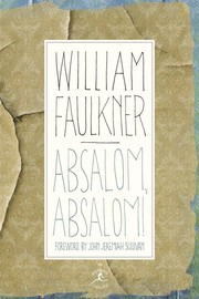 Cover of: Absalom, Absalom! by William Faulkner