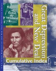 Cover of: Great Depression and New Deal Reference Library Cumulative Index Edition 1.