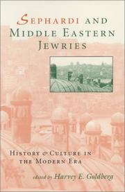 Cover of: Sephardi and Middle Eastern Jewries by Harvey E. Goldberg