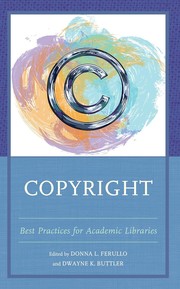 Cover of: Copyright by Donna L. Ferullo, Dwayne K. Buttler, Donna L. Ferullo, Dwayne K. Buttler