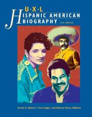 Cover of: UXL Hispanic American biography