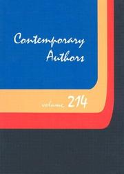 Cover of: Contemporary Authors | Scot Peacock