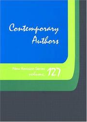 Cover of: Contemporary Authors (Contemporary Authors New Revision Series) by 
