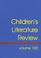 Cover of: Children's Literature Review