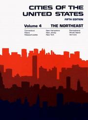 Cover of: Cities of the U.S: Cities Of The U.s. (Cities of the United States Vol 4 the Northeast)