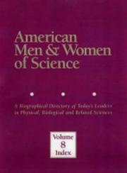 Cover of: American Men & Women of Science (American Men and Women of Science) by 