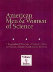 Cover of: American Men & Women of Science (American Men and Women of Science)