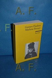 Cover of: Madame Bovary. by Gustave Flaubert, Gustave Flaubert