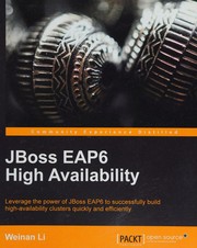 Cover of: JBoss EAP6 High Availability by Weinan Li, Weinan Li