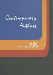 Cover of: Contemporary Authors: A Bio-Bibliographical Guide To Current Writers in Fiction, General Nonfiction, Poetry, Journalism, Drama, Motion Pictures, Television, and Other Field (Contemporary Authors)