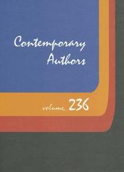 Cover of: Contemporary Authors: A Bio-Bibliographical Guide To Current Writers In Fiction, General Nonfiction, Poetry, Jorunalism, Drama, Motion Pictures, Television, And Other Field (Contemporary Authors)