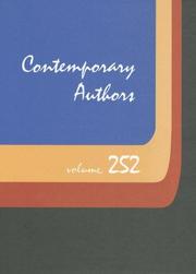 Cover of: Contemporary Authors. Voume 252