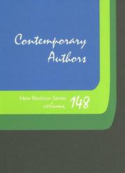 Cover of: Contemporary Authors: A Bio-Bibliographical Guide to Current Writers in Fiction, General Nonfiction, Poetry, Journalism, Drama, Motion Pictures, Television, ... (Contemporary Authors New Revision Series)