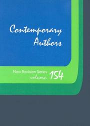 Cover of: Contemporary Authors New Revision Series. Volume 154 by 