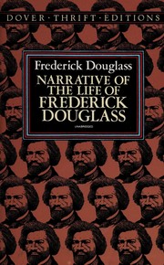 Cover of: Narrative of the life of Frederick Douglass by Frederick Douglass