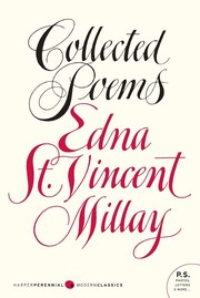 Cover of: Edna St. Vincent Millay by Edna St. Vincent Millay