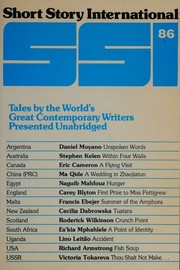 Cover of: Short Story International 86: Tales by the World's Great Contemporary Writers Presented Unabridged