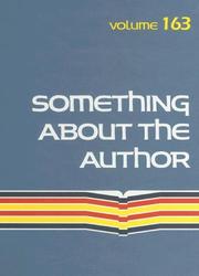 Cover of: Something About the Author v. 163 by 